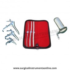 Hegar uterine dilator 3 pieces set,3-4, 7-8, 9-10, grave 3pcs, collin large